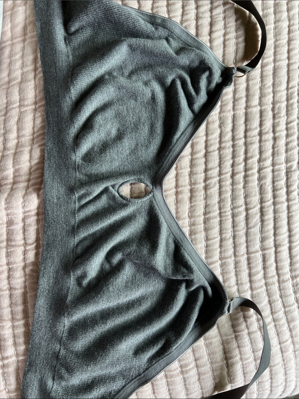 ThirdLove Charcoal Wireless Lounge Bra Bralette